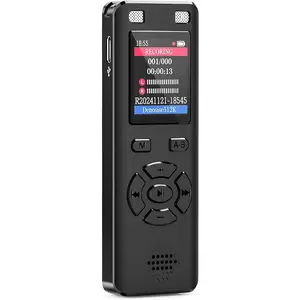 Voice Recorder - 128GB 9280 Hours Voice Activated Recorder Device with Playback, Noise Reduction, MP3 Player & Password - for Lectures, Meetings, Interviews