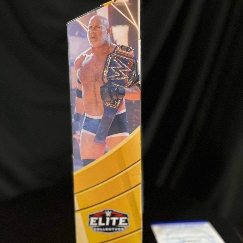 Goldberg Signed WWE Wrestlmania Action Figure