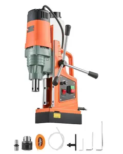 Magnetic Drill With 1550W Motor, 0-550 RPM Variable Speed, 2922 Lbf Magnetic Pull, 2-Inch Coring Diameter, Portable Electric Magnetic Drill Press For Metalworking, DIY Home Improvement Projects