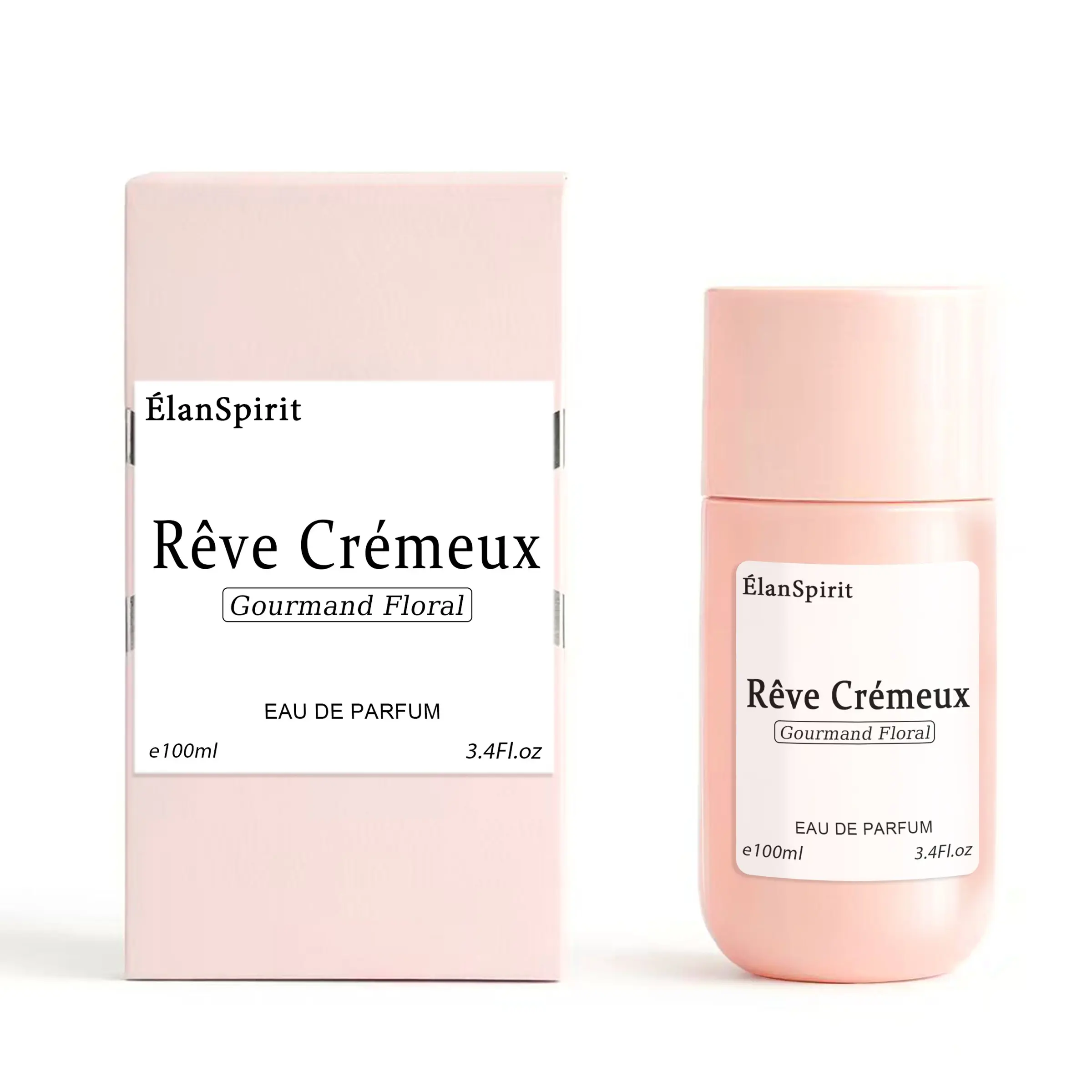 Rêve Crémeux Perfume for Women, Eau de Parfum (100ml) - Gourmand Floral Scent, Floral Citrus Vanilla, Long-Lasting Fragrance with Mandarin, Gourmand & Vanilla, Perfect Gift