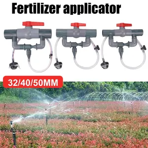 32/40/50mm Fertilizer Dispenser for Farming, New Design Water-Saving Efficient Irrigation Tool, Ideal for Farmers and Orchard Owners
