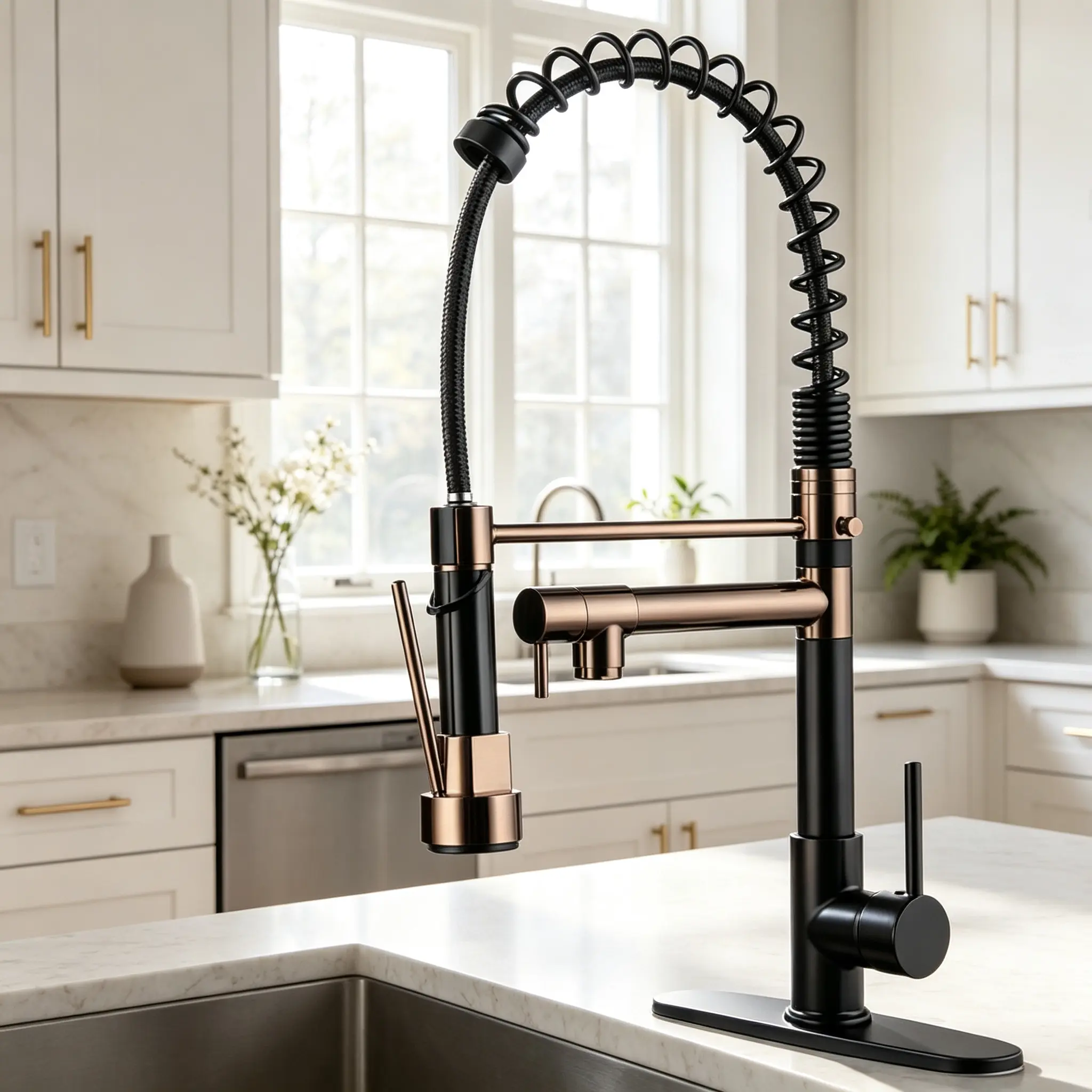 Kitchen Faucet,Kitchen Faucet with Pull Down Sprayer Commercial Single Handle Single Hole Kitchen Faucet,Kitchen Faucet with Pull Down Sprayer Commercial Single Handle Single Hole
