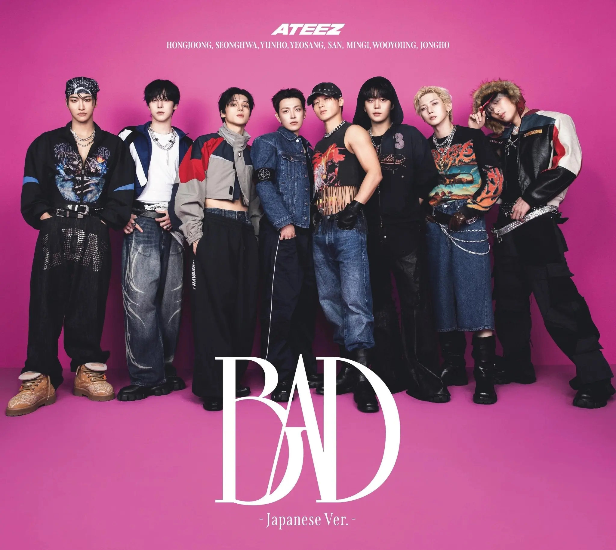 ATEEZ BAD Japanese Ver Limited Edition A B CD Album 36P Photobook Slipcase Photocard