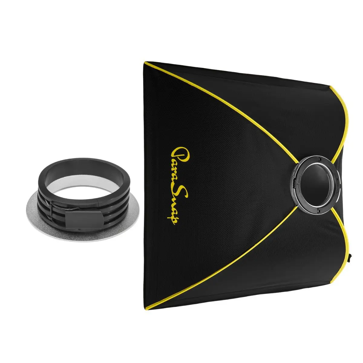 Glow ParaSnap New Generation 32x32in Square SterlingFibre Softbox Light Diffuser Cover with Profoto Mount & Lock, Instant Camera Flash Accessory for Photographers (Square Shape Design)