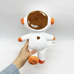 Ivan Cornejo 21cm Astronaut Plush Doll Soft PP Cotton Stuffed Anime Toy for Room Decoration and Birthday Gift