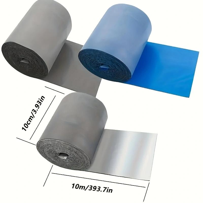 Roof Leak Repair, 3.94in (W) * 11yd (L), High Low Temperature Resistant (-76°F To 230°F), UV & Corrosion Resistant, Quick Leak Repair For Rusty Roofs Wood Structures & Corrugated Tiles Roof Leak Repair, 3.94in (W) * 11yd (L), High Low Temperature Resistant (-76°F To 230°F), UV & Corrosion Resistant, Quick Leak Repair For Rusty Roofs Wood Structures & Corrugated Tiles