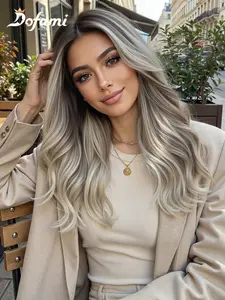 Women's Lace Wig Glueless Synthetic Wig Curl Hair Style Daily Wear Versatile Design Free Parting Seamless No Glue, Perfect for Women's Everyday Use