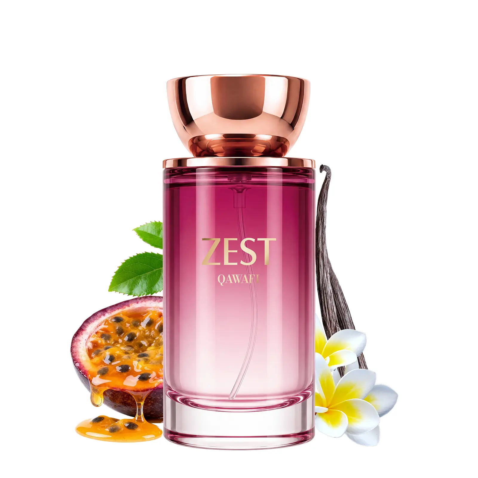 ZEST | Tropical Passionfruit Vanilla | Extrait De Parfum 50ml | 8H+ Long Lasting | Passionfruit,Frangipani,Madagascar Vanilla & Benzoin | Date Night,Daily Wear & Party