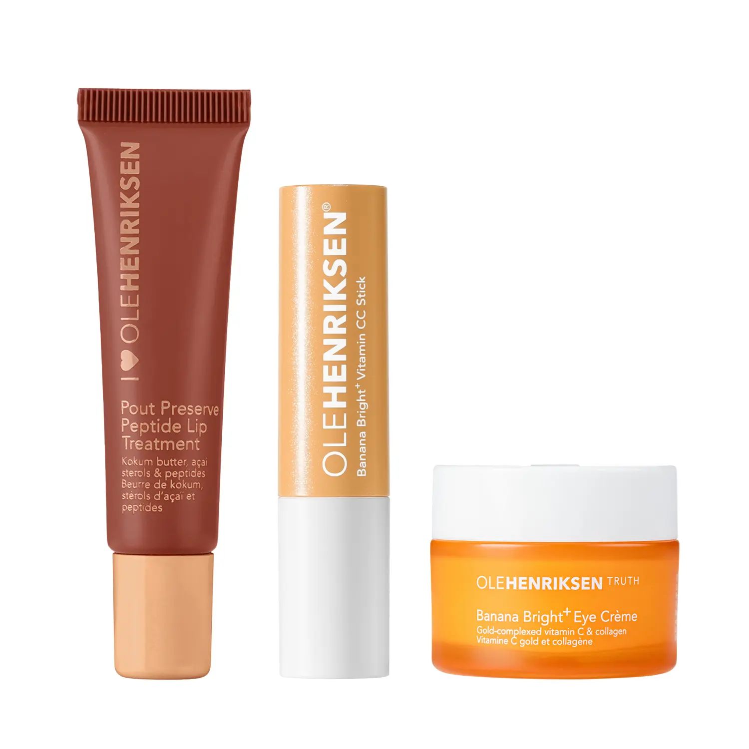 Banana + Cocoa Crème + Banana Bright+ Eye Crème