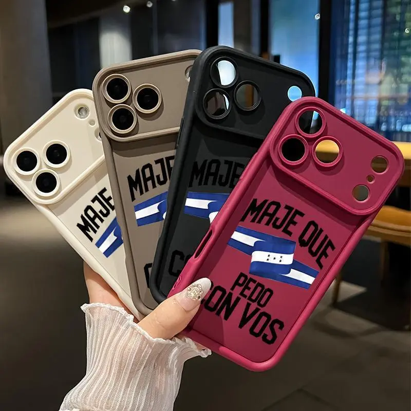 Premium Honduras Spirit Call Phone Case, Matte TPU Soft Bumper Shockproof Anti-Drop Protective Cover Compatible with iPhone 17 Pro Max 17 Air 16 15 14 13 12 11 X XS XR, Gift for Men & Women