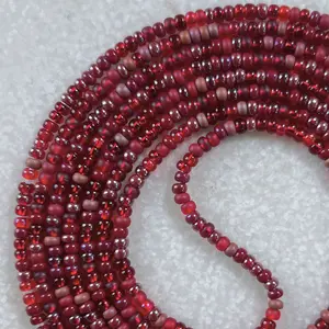 RED VELVET - Tie On Waist Beads - 45 to 60 inches Waistbeads - Red Waistbeads - Valentines Day Waistbeads - Made By Venus Waistbeads