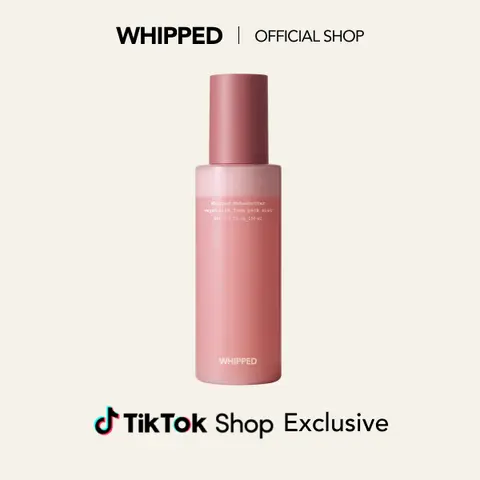 [WHIPPED OFFICIAL] WHIPPED Fig Butter Vegan Milk Foam Face Mist - 2 Layers Facial Spray & Hydrating Mist to Comfort, Soothe & Strengthen Skin Barrier for Glowing Skin (5.0 Fl Oz)