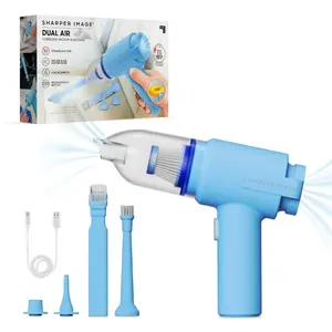 Sharper Image Cordless Handheld Vacuum and Blower Blue