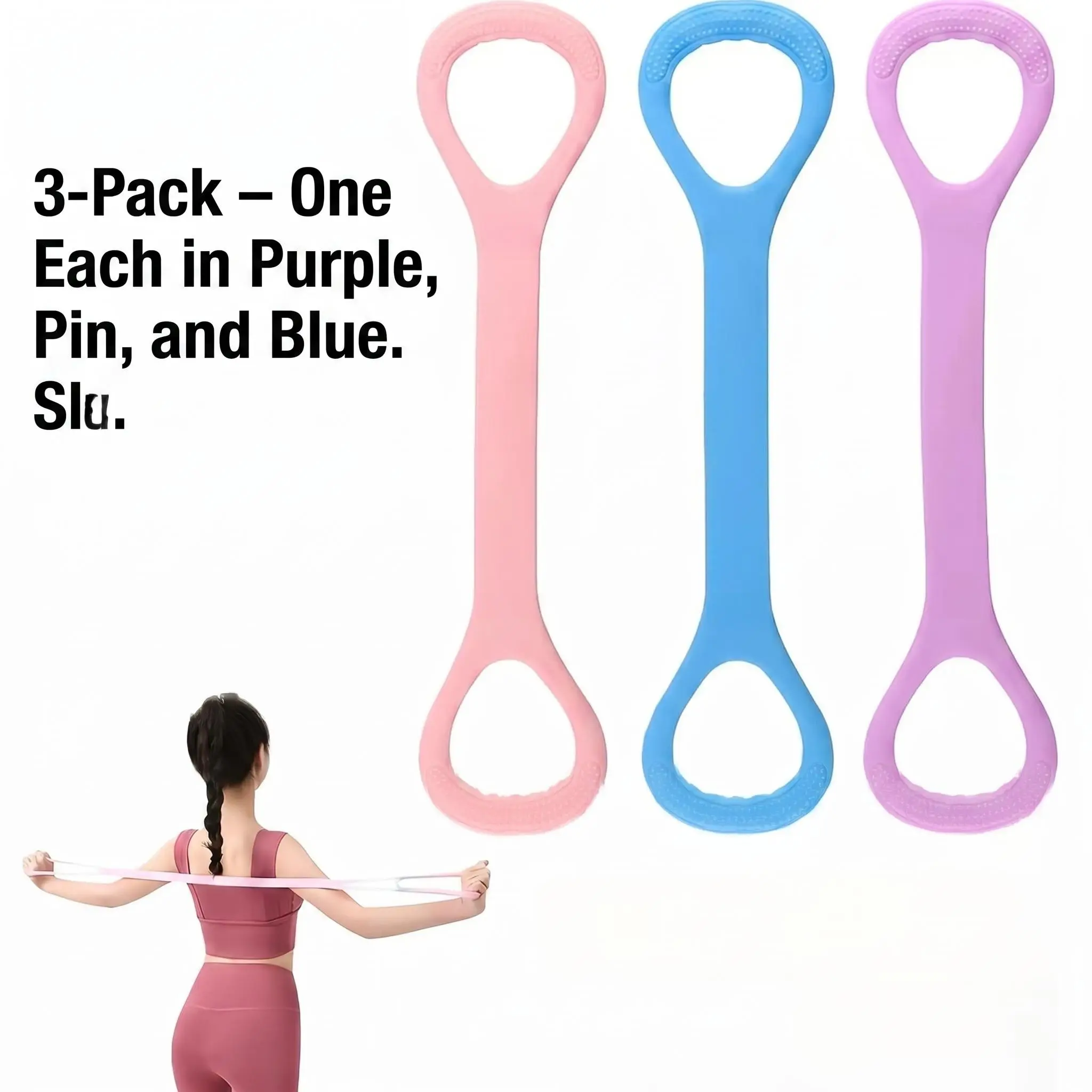 3-Pack – One Each in Purple, Pink, and Blue