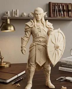 Elf Warrior Figurine
