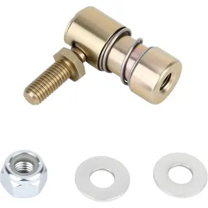 Throttle Cable Ball End 1/4-28" Female Thread Quick Release Ball Joint Automotive Throttle Disconnect Device Steel Carburetor Linkage Connector Abrasion-Resistant & Reliable