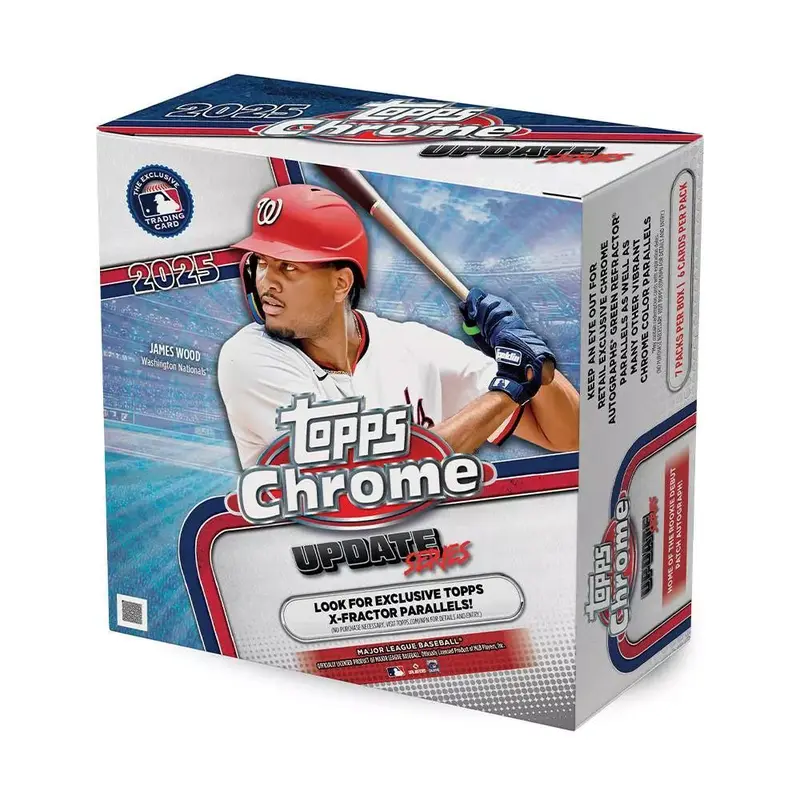 2025 Topps Chrome Update Series: Single Pack from Mega Box