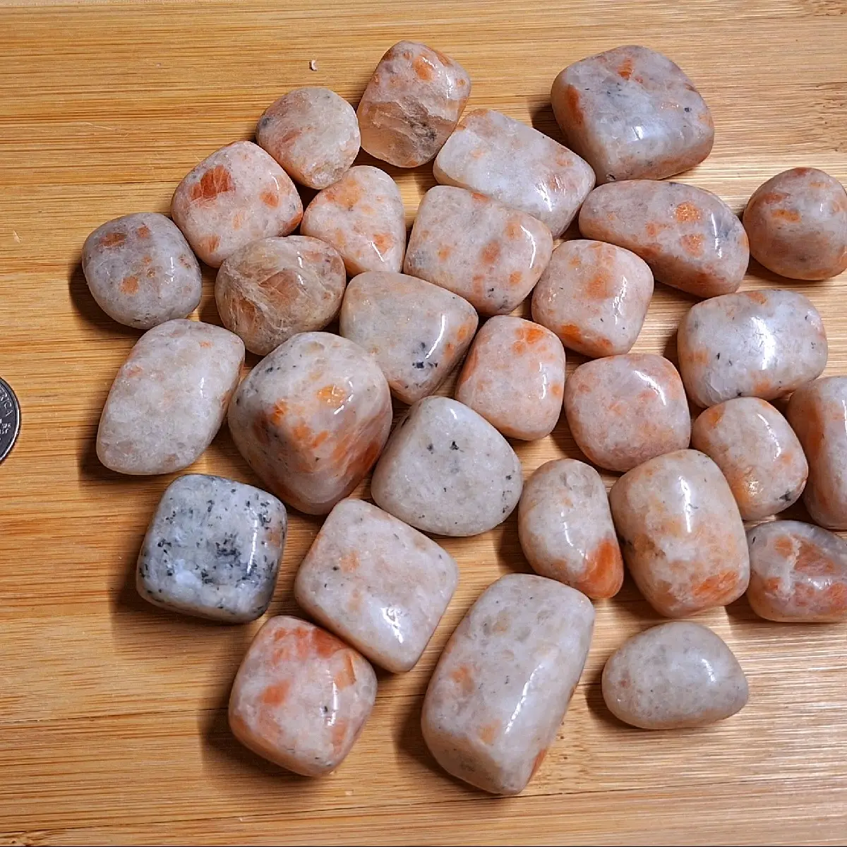 Tumbled Sunstone