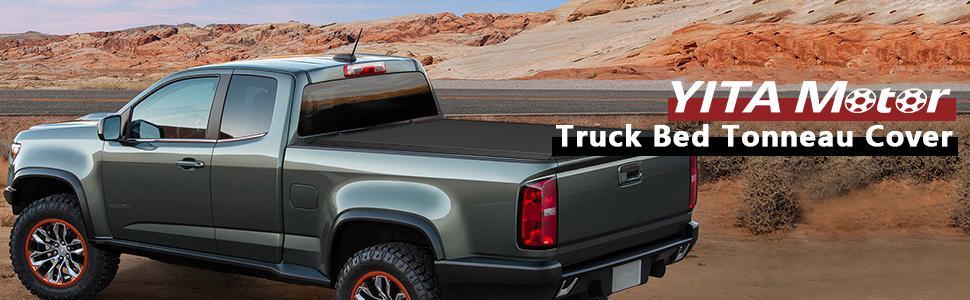 [Fits 1999-2026 Ford F-250 F-350 & Super Duty] 6.75 / 8 FT Soft Roll-Up & Soft Quad Fold Truck Bed Tonneau Cover