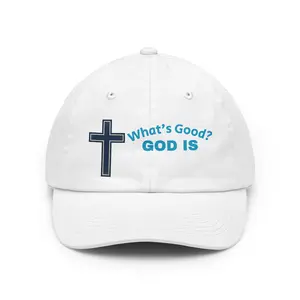 Christian Faith Dad Hat | Cross Scripture Baseball Cap