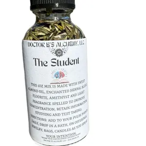 The Student Spelled Oil for Studying and Test Taking