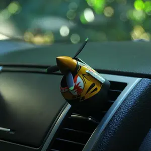 Car Air Freshener Diffuser Car Interior Diffusers P-40 Warhawk Fighter Jet Model, Creative Propeller Scented Car Fragrance, Classic Mechanical Tribute Shark Mouth/tiger Head