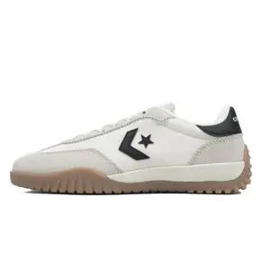 CONVERSE Run Star Trainer Men's Khaki/Off White Sneakers with Iconic Star Chevron Logo & Durable Nylon Upper