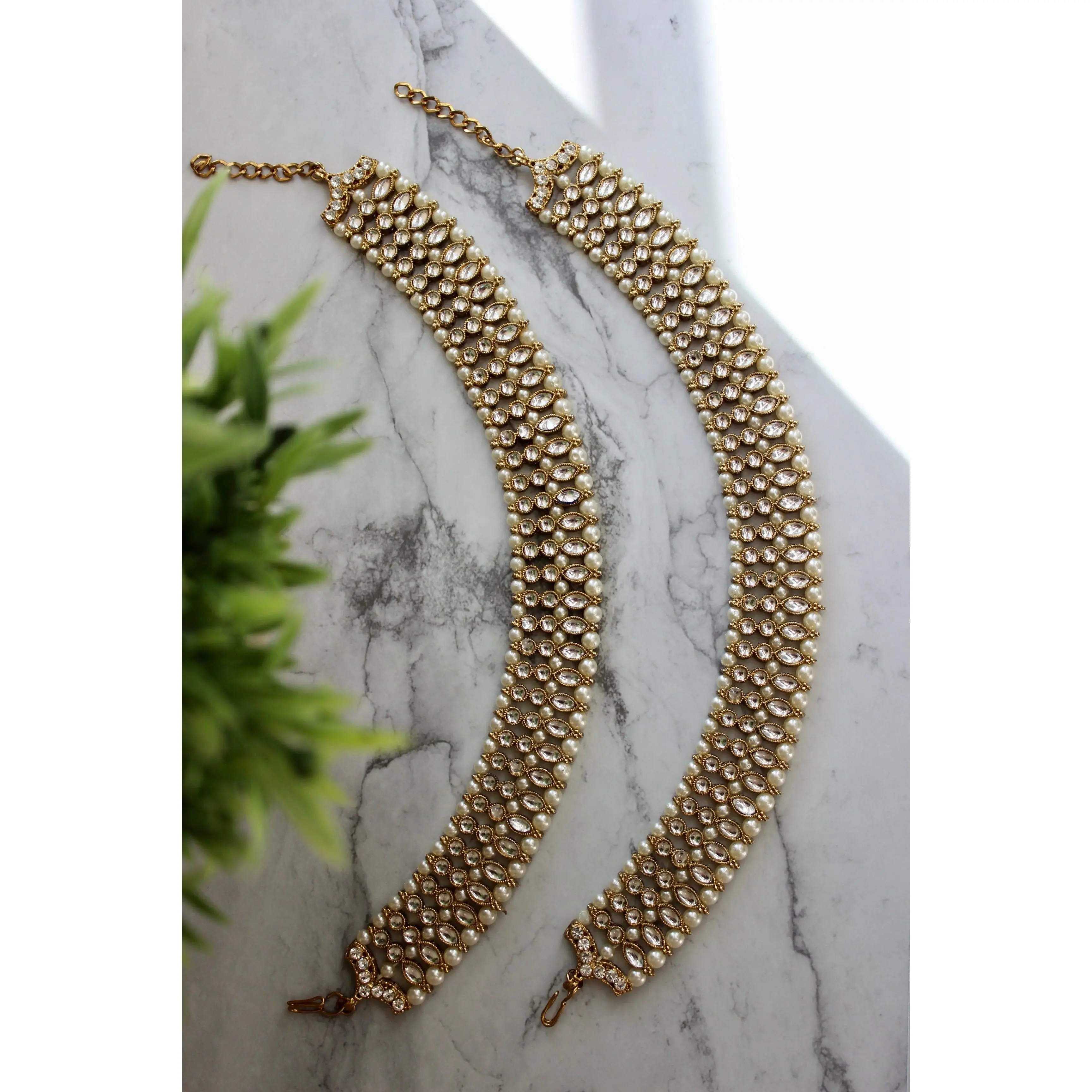 Kashvi Kundan Anklet
