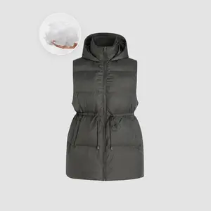 Cider [size 4-10] Hooded Solid Puffer Vest