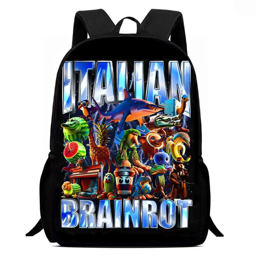 Hot selling children's backpack, tung tung sahur&tralala cartoon elementary school backpack, backpac
