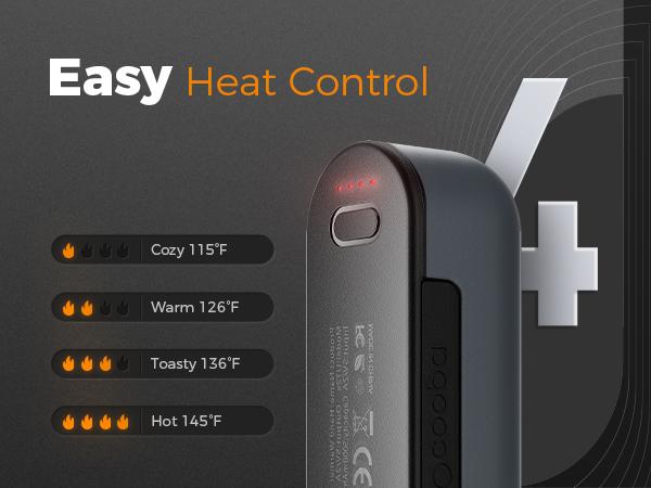 Ocoopa Hand Warmers-UT2s Series Magnetic Rechargeable 16 Hours Warmth for Raynaud's Disease Ergonomic Comfortable Heat Settings Perfect Gift for Men Women Outdoorfun