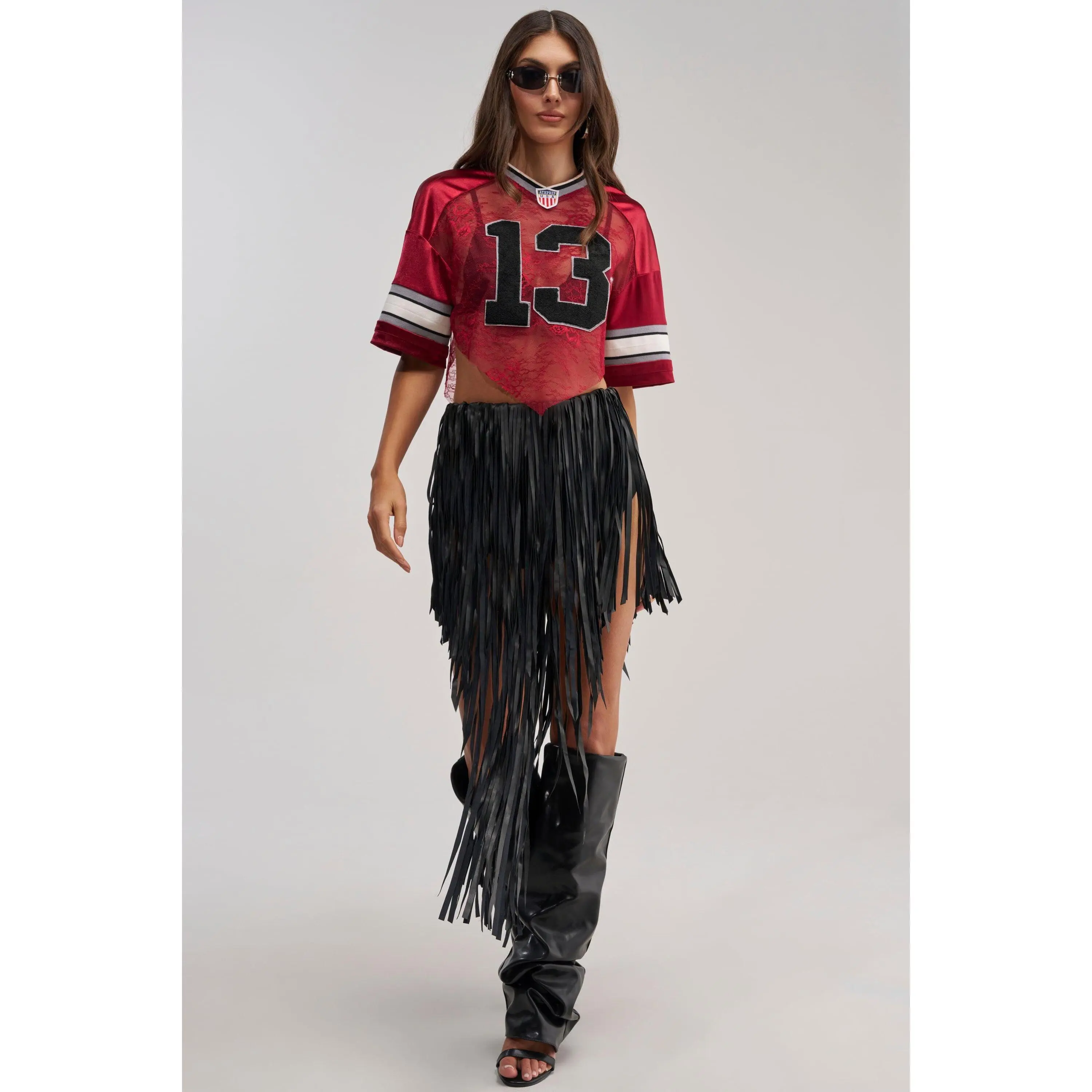 COACHELLA FRINGE SKIRT