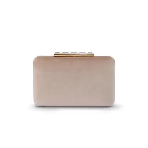 olga berg Bess Clutch in Natural