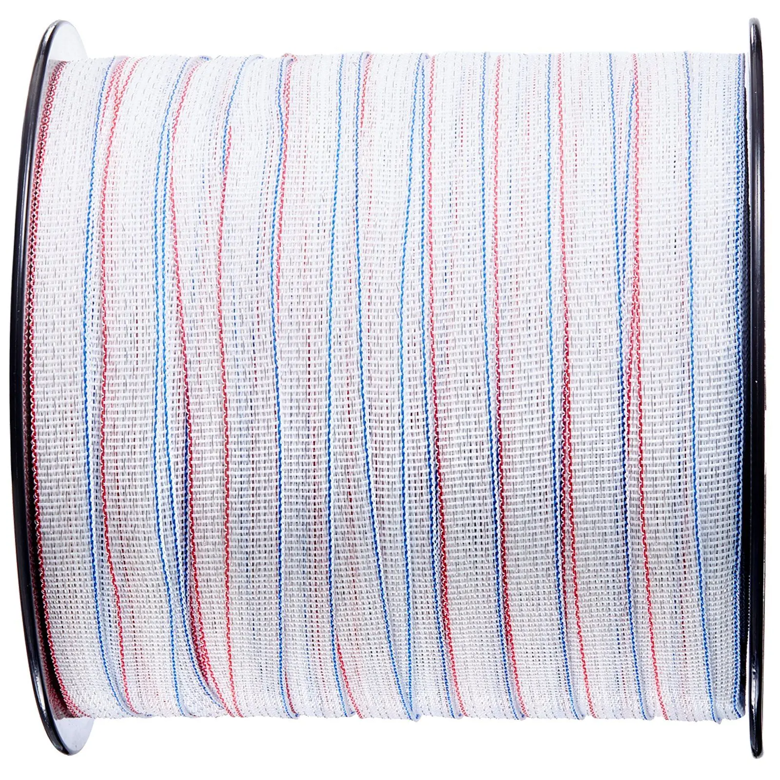 VEVOR Electric Fence Tape, 1640Ft/500M Polytape with ABS Plastic Reel for Farm, Gardens, Horse Cattle Livestock to Deter Predators, High Pull