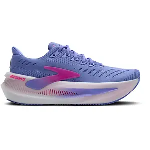 Brooks Women's Glycerin Max 2 Running Shoes Blue Bright Pink Comfortable Durable for Daily Use Snug Supportive Fit