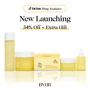 [ByUR] Honey Barrier Bundle Set - 5 Steps Korean Skincare Hydrating and Firming Care for Dry Skin Skin Barrier Support Nourishing Glow Honey Propolis Royal Jelly, Mother's Day Gift