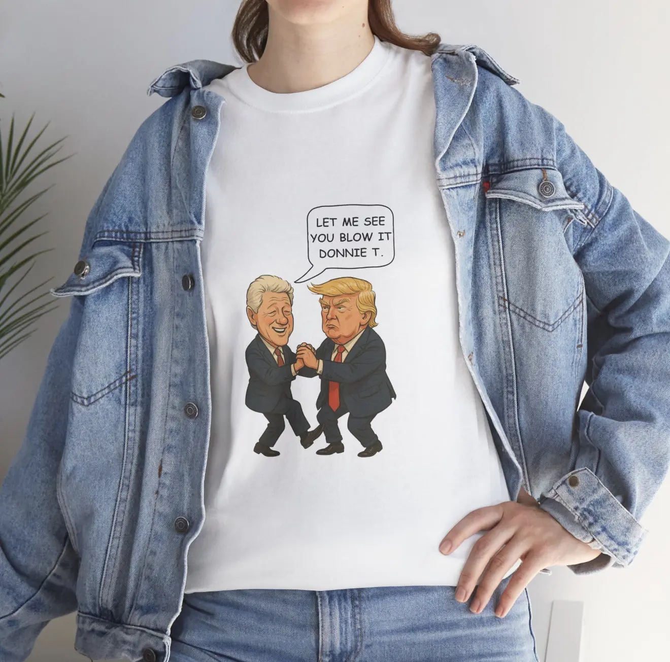 Bubba and Donnie T-Shirt with Iconic Graphic Design for Casual Wear