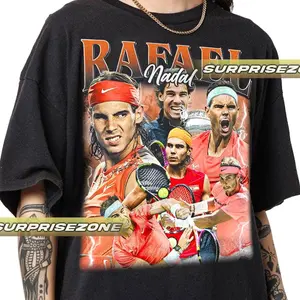 Rafael Nadal Former Tennis Player Unisex Softstyle Vintage Shirt, Gift For Woman and Man Unisex T-Shirt