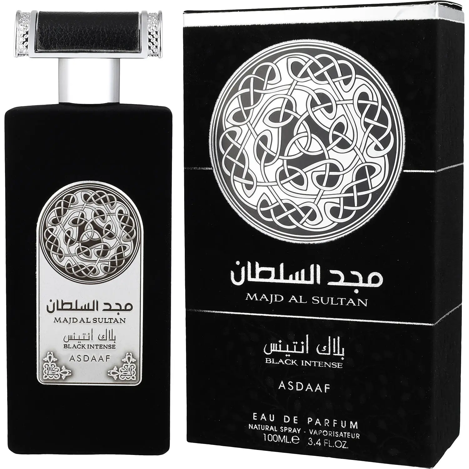 Asdaaf Majd Al Sultan Black Intense By Asdaaf Eau De Parfum For Men