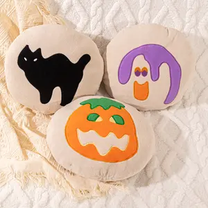 Handmade Sugar Cookie Pillow, Halloween Decor, Cute Plush Decor Throw Pillow, Party Outdoor Home Decorations Decor Cushion, Halloween Gift