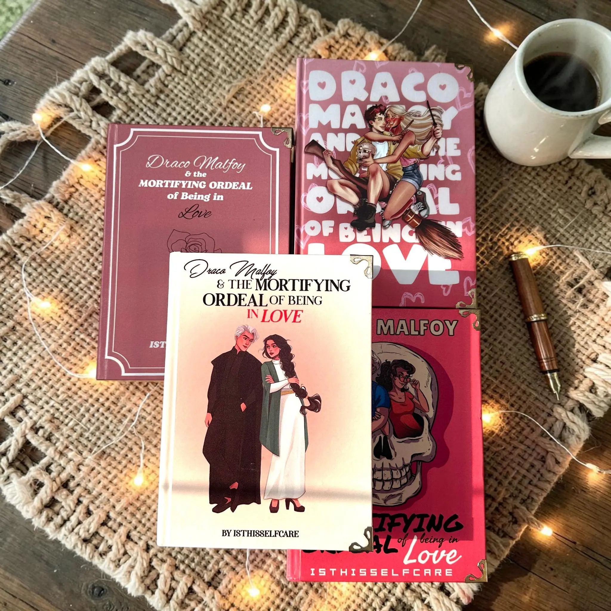 Draco Malfoy and the Mortifying Ordeal of Being in Love Hardcover Fanfic Custom Bound Dramione Novel by isthisselfcare