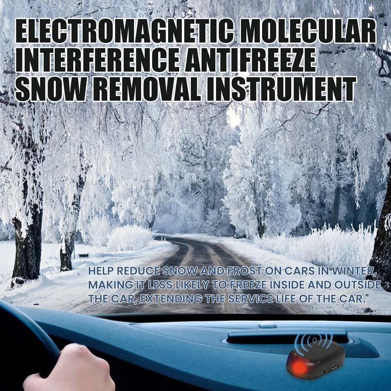 2026 New Solar-Powered Car Snow & Ice Remover | Automatic Winter Windshield Defroster for Outdoor Parking.