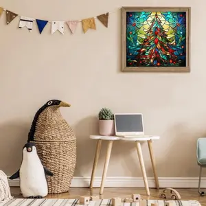 Christmas Tree Gnome Diamond Painting Kit 5D Diamond Painting,DIY Diamond Art Adult Diamond Painting Kit,Home Decor Gifts 1/4/6pcs