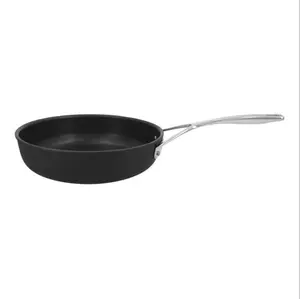 Demeyere Alu Pro 5 11-inch Deep Fry Pan Aluminum Non-stick Durable Cold Forged Lightweight Easy Maneuver Ideal for Home Cooking