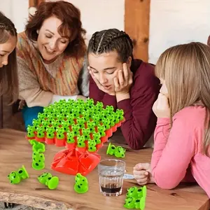 Kids Frog Balance Toy Set, Educational Focus Training Toy, Parent-Child Multiplayer Family Game, Fun Learning Activity for Children