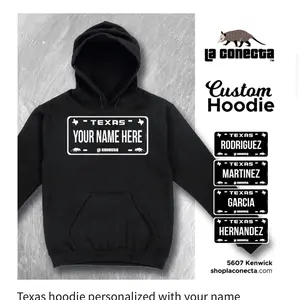 Custom hoodie any name or phrase
