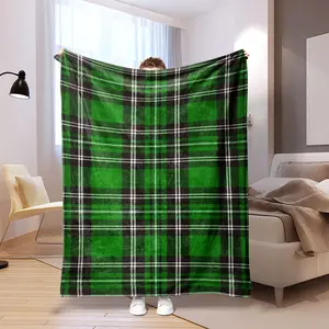 Vintage Plaid Weighted Blanket, Soft Skin-Friendly Stress Relief Sleep Aid, Multi-Scene Home Office Leisure Coverlet