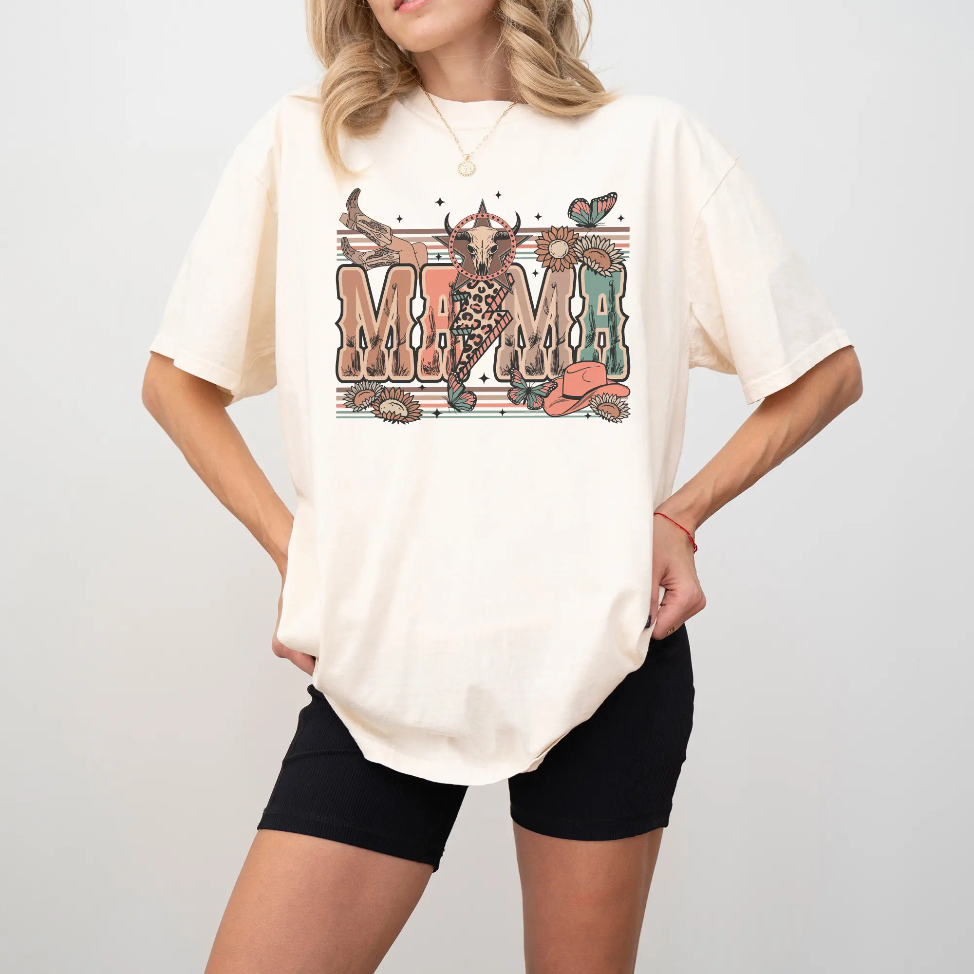 Western Mama Comfort Colors Shirt , Howdy Cowhide Shirt, Western Mom Shirt, Coquette Mama Shirt, Western Cow Shirt, Mothers Day Shirt, Gift For Mom