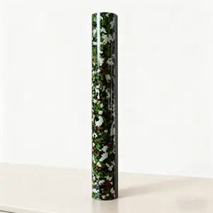 Optical Illusion Car Wrap 12x60 & 58x60 inch Matte Vinyl Film Camouflage Maze Design PVC Material for Custom Car Styling
