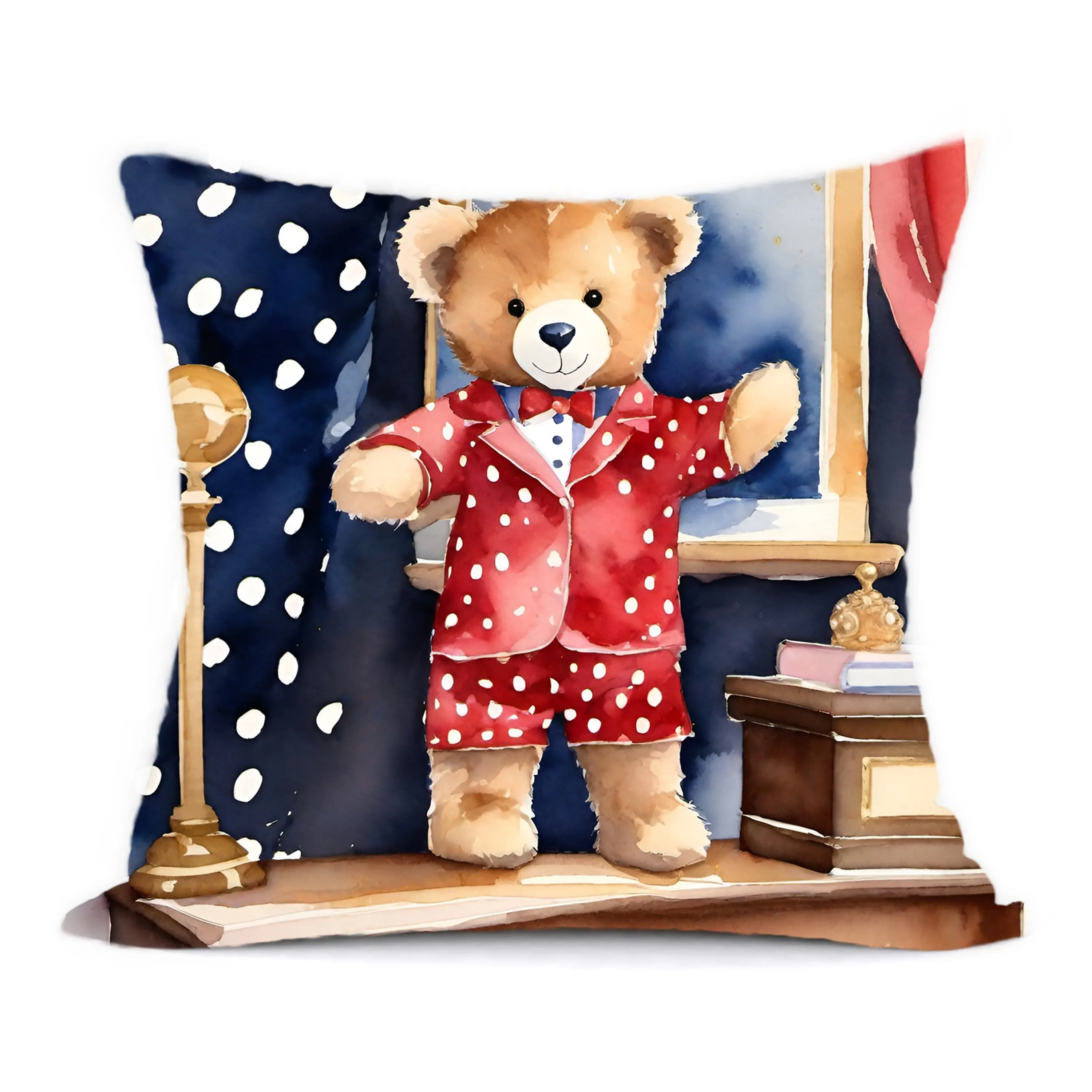 PS Prep Brooklyn Election Year Cushion, Soft Furnishing Accessory, 18X18 snuggler pillows 90s